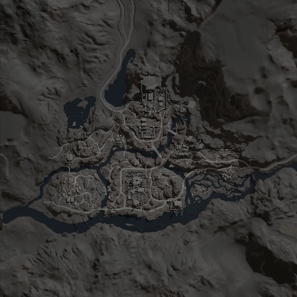 Layali Grove satellite recon tactical map displaying vineyard estates, luxury villas and mountain extraction routes